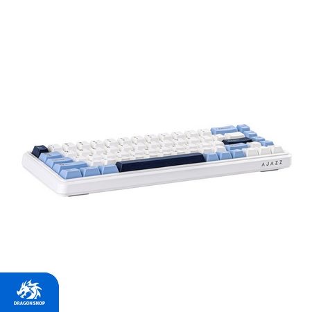 خرید اینترنتی کیبورد Ajazz AK680 Max Blue White Wired