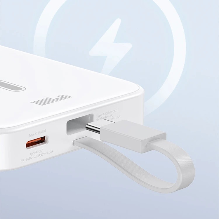 پاوربانک مگسیف USAMS CD219 10000mAh Powerbank Wireless