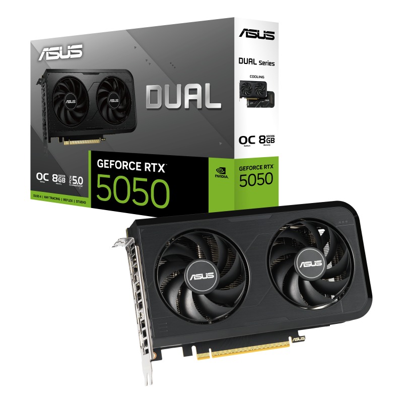 کارت گرافیک ایسوس ASUS Dual GeForce RTX™ 5050 8GB GDDR6 OC Edition