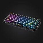کیبورد GravaStar Mercury K1 - Transparent Black