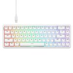 کیبورد ایجز Ajazz AK680 MAX White (Front Print) Wired