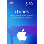 گیفت کارت اپل 60 دلاری 60 Apple iTunes Gift Card USA