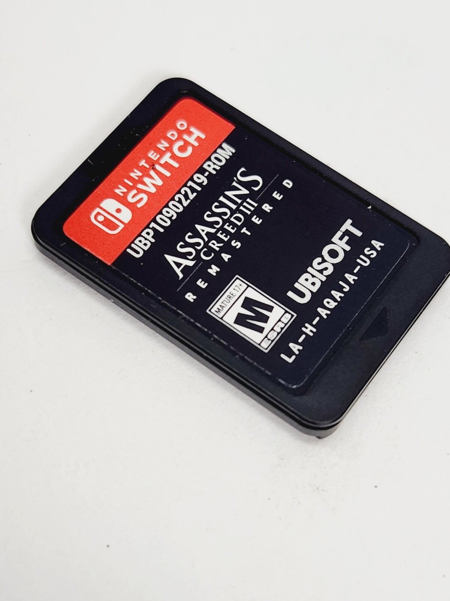 بازی Assassins Creed III Remastered برای Nintendo Switch (فاقدکاور)