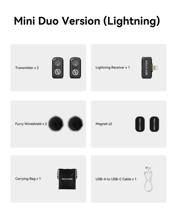 Hollyland Lark A1 Mini Due Type C