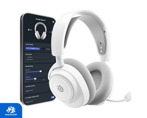 هدست SteelSeries Arctis Nova 7 Gen 2 White