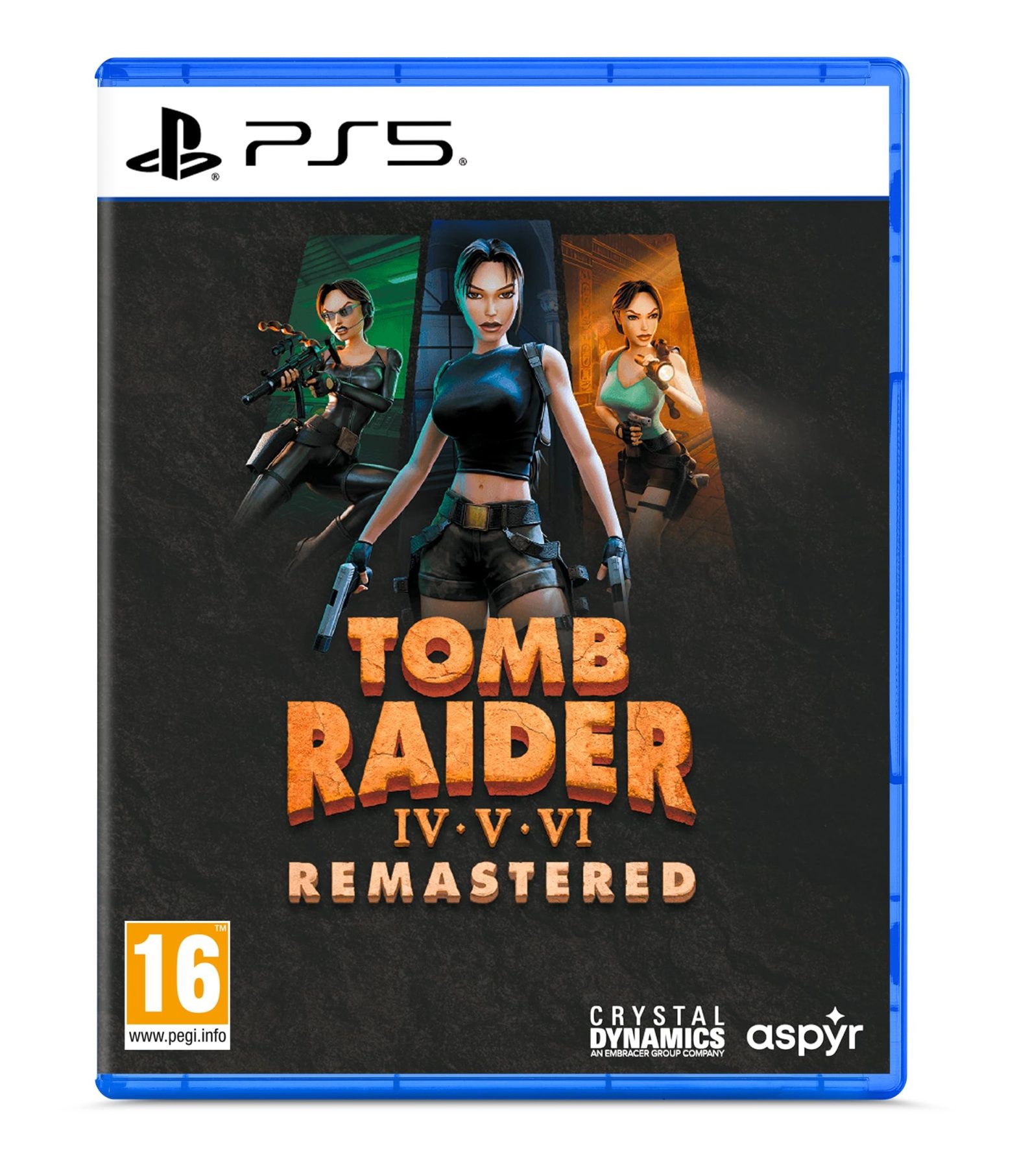 دیسک بازی Tomb Raider IV,V,VI Remasterd برای PS5