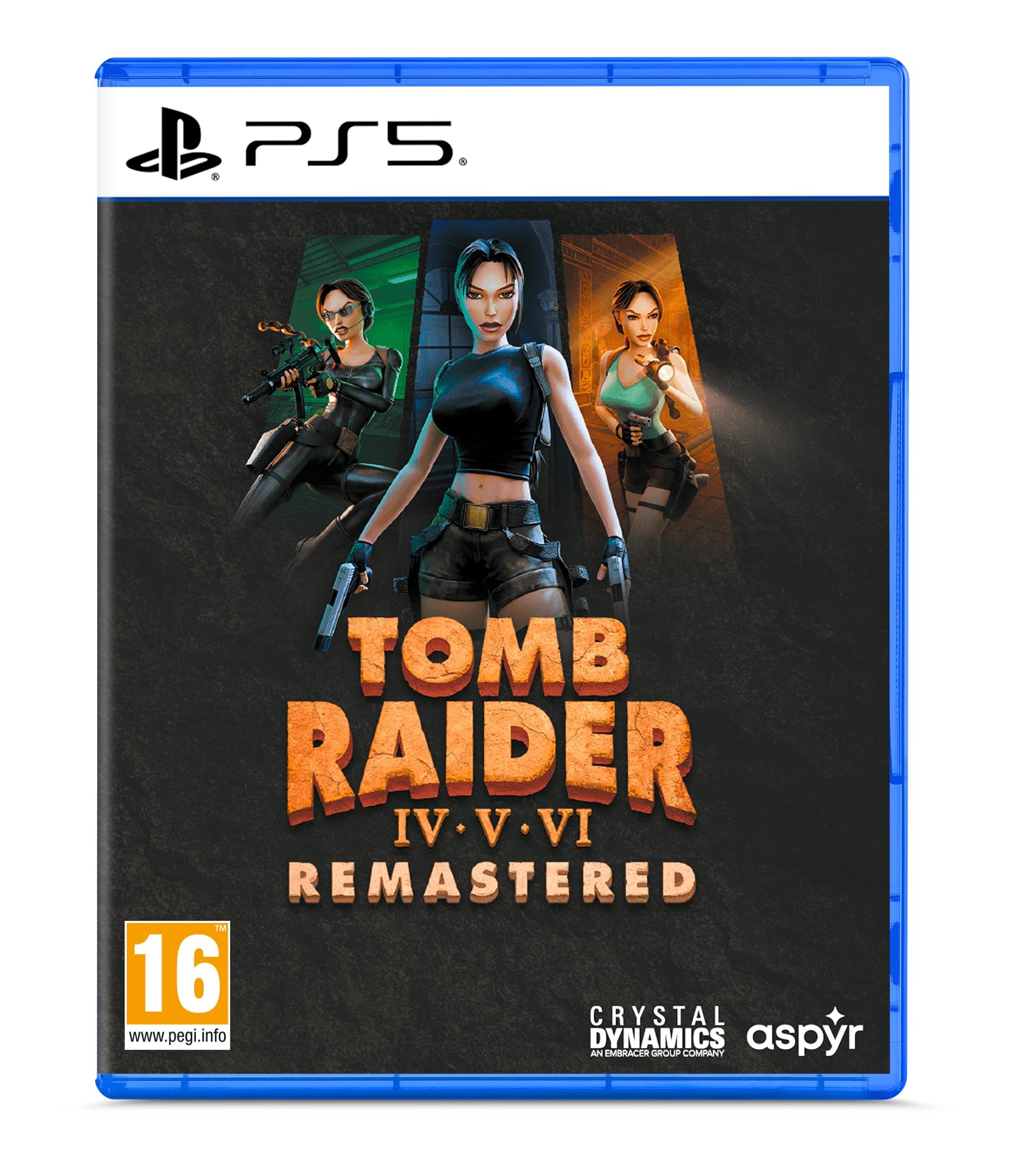 دیسک بازی Tomb Raider IV,V,VI Remasterd برای PS5