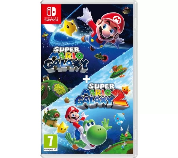 دیسک بازی super mario galaxy + super mario galaxy 2 برای Nintendo Switch