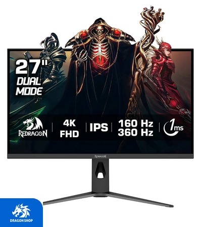 مانیتور گیمینگ 27 اینچ Redragon GMU2781SUC DIDON Dual Mode مانیتور گیمینگ 27 اینچ Redragon GMU2781SUC Dual Mode