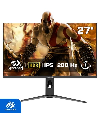 مانیتور گیمینگ 27 اینچ ردراگون Redragon GMQ2781SVC Archaiclaw مانیتور گیمینگ 27 اینچ ردراگون Redragon GMQ2781SVC