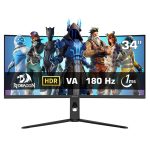 مانیتور گیمینگ 34 اینچ Redragon GMQ3418RVC