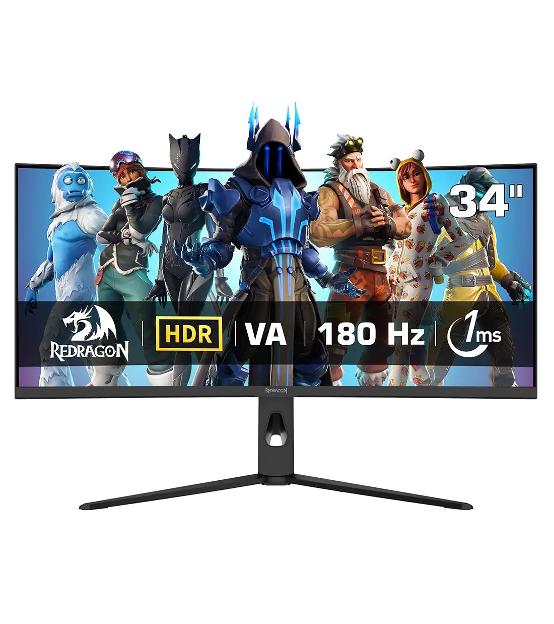 مانیتور گیمینگ 34 اینچ Redragon GMQ3418RVC