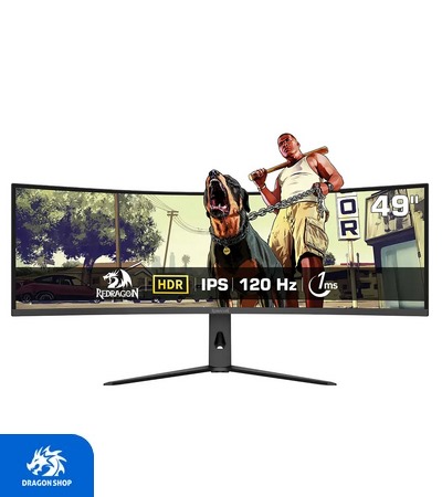 مانیتور گیمینگ 49 اینچ Redragon GMQ4966RMCCA