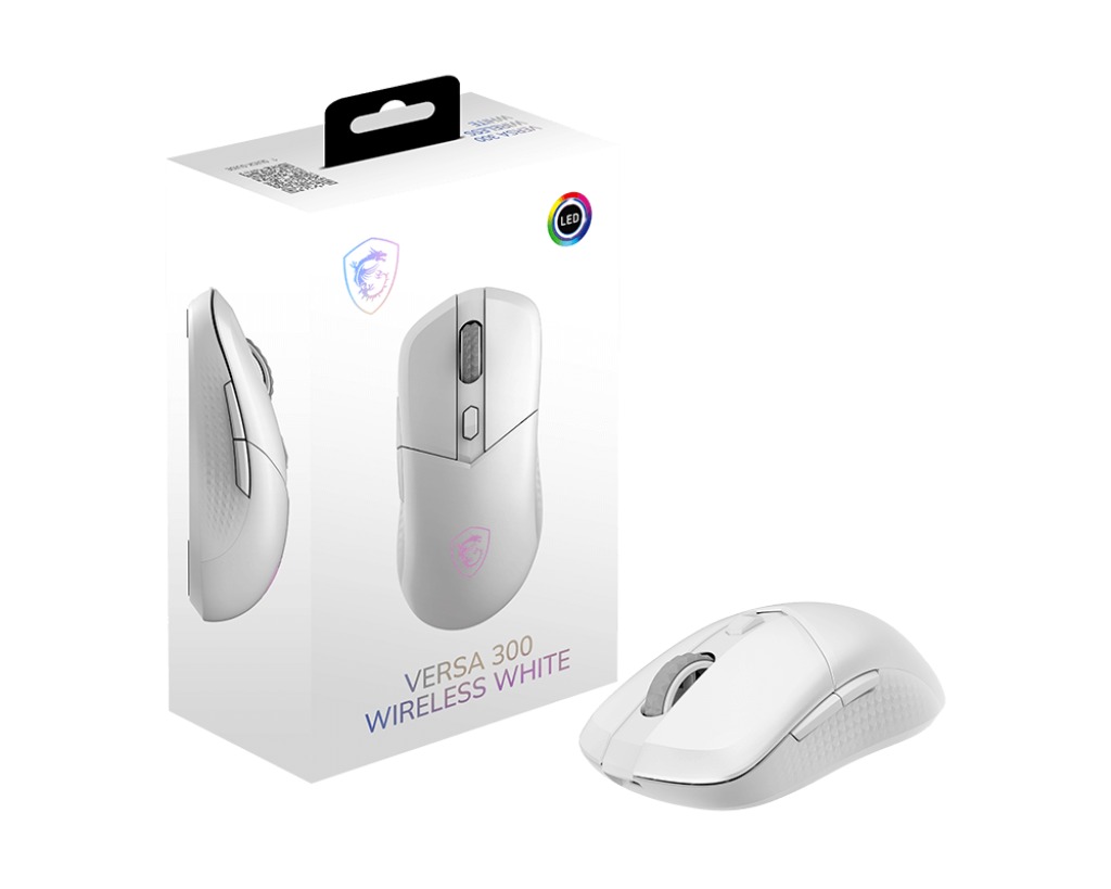موس MSI VERSA 300 WIRELESS White