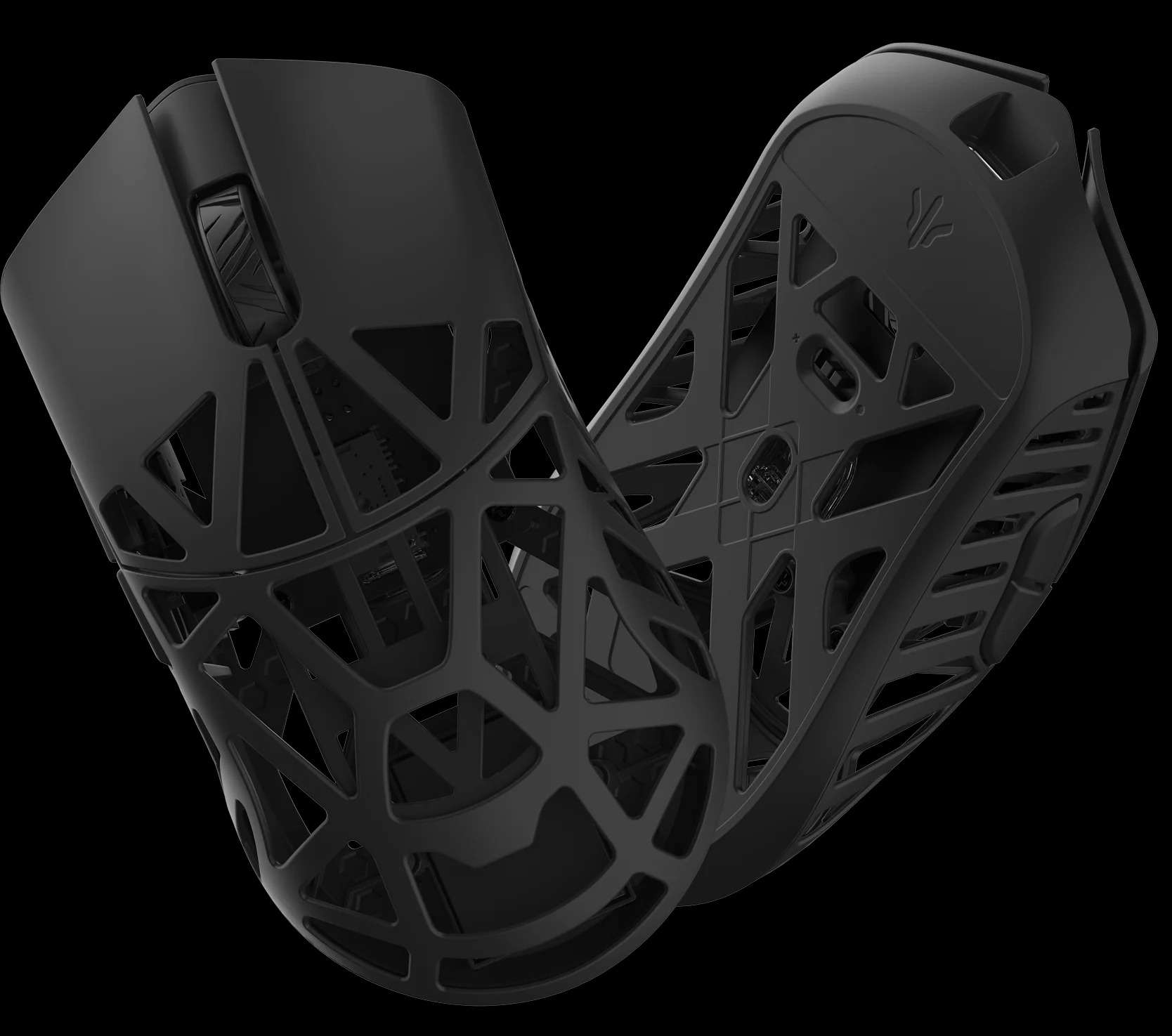 موس WLmouse Beast X Max Black Side Slits