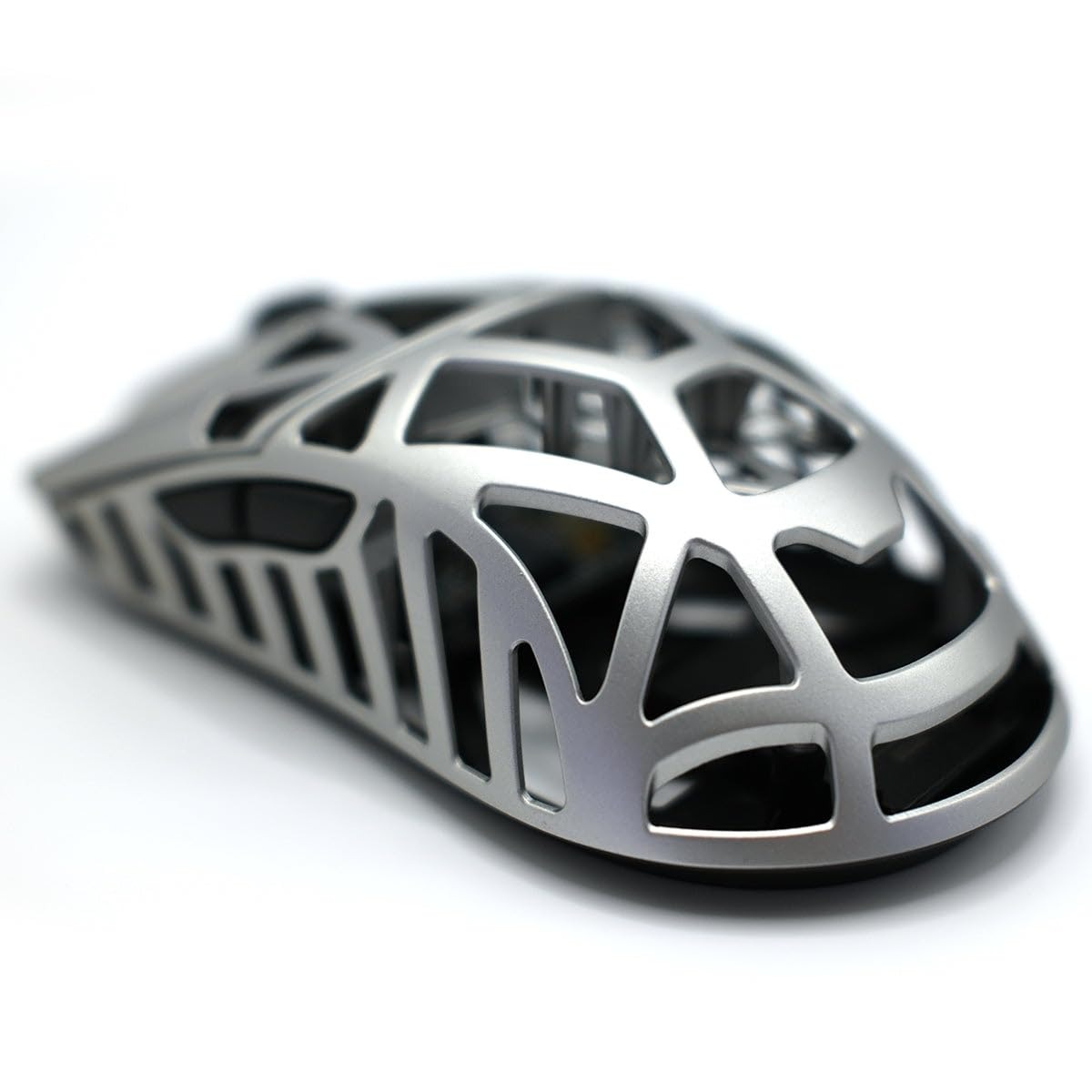 موس WLmouse Beast X Max Metalic Silver Side Slits