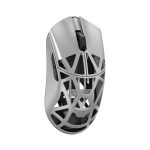 موس WLmouse Beast X Max Metalic Silver Solid Side