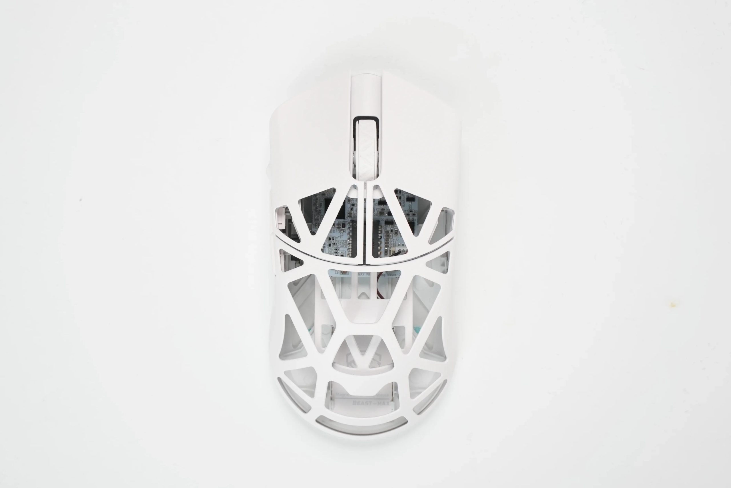 موس WLmouse Beast X Max Milky White Solid Side