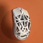 موس WLmouse Beast X Max Milky White Solid Side