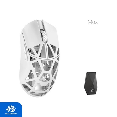 خرید اینترنتی موس WLmouse Beast X Max Milky White Solid Side