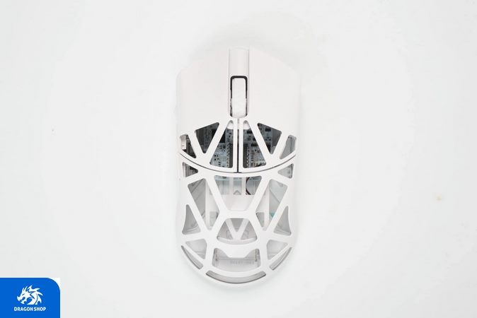 موس WLmouse Beast X Max Milky White Solid Side