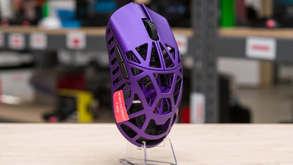 موس WLmouse Beast X Max Purple Side Slits