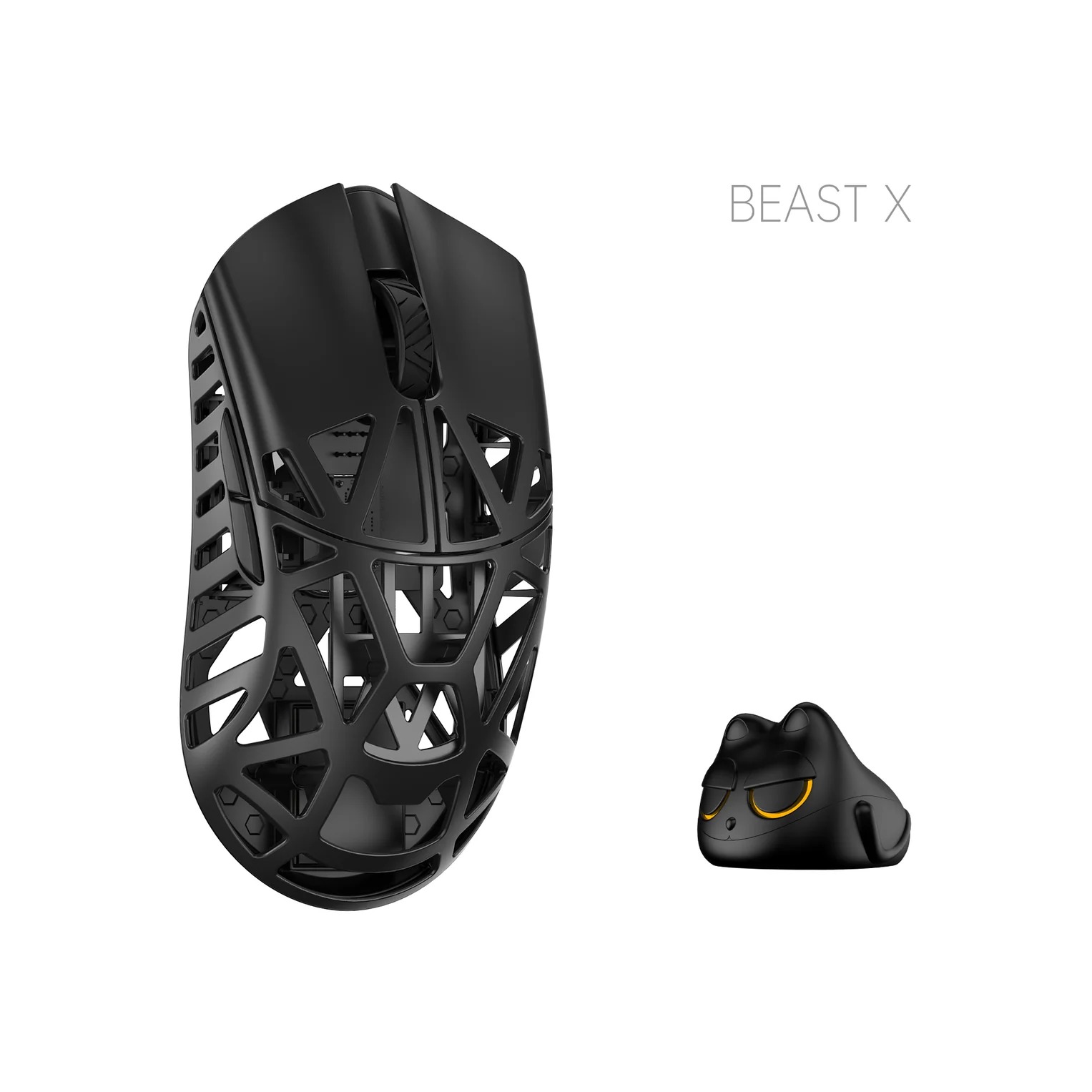 موس WLmouse Beast X Pro Black Side Slits