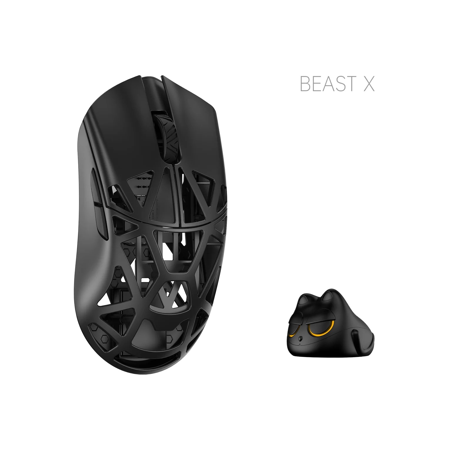 موس WLmouse Beast X Pro Black Solid Side