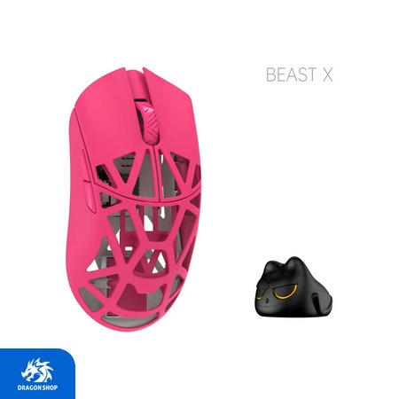 خرید اینترنتی موس WLmouse Beast X Pro Neon Rose Solid Side