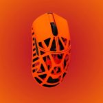 موس WLmouse Beast X Pro Orange Side Slits