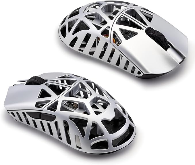 موس WLmouse Beast X Pro Silver Side Slit