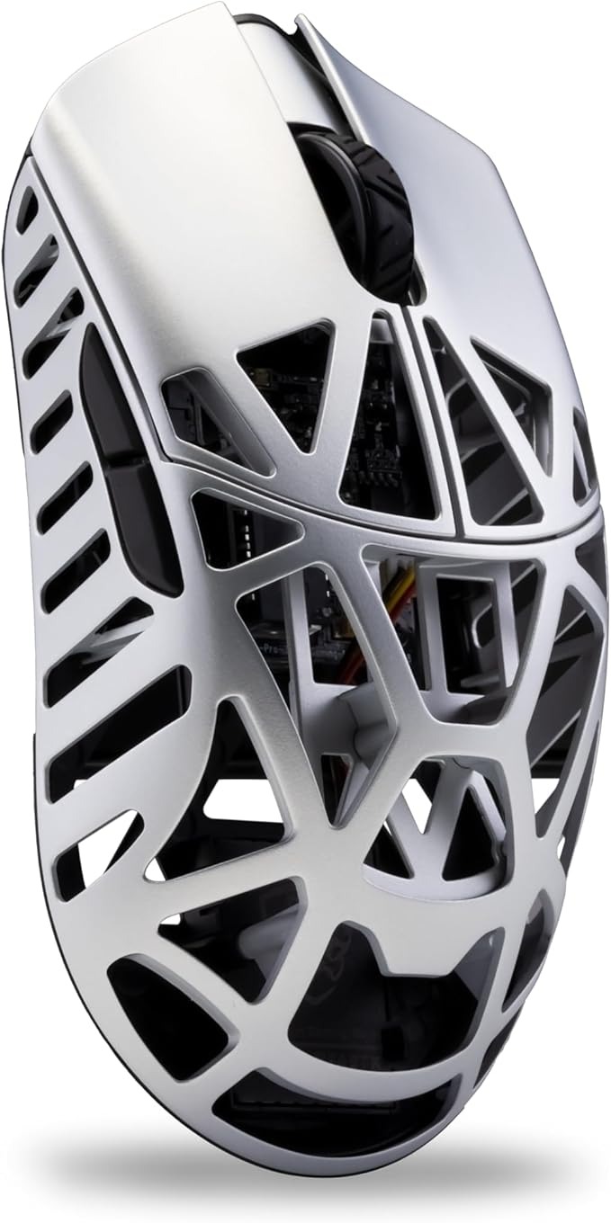 موس WLmouse Beast X Pro Silver Side Slit
