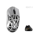 موس WLmouse Beast X Pro Silver Solid Side