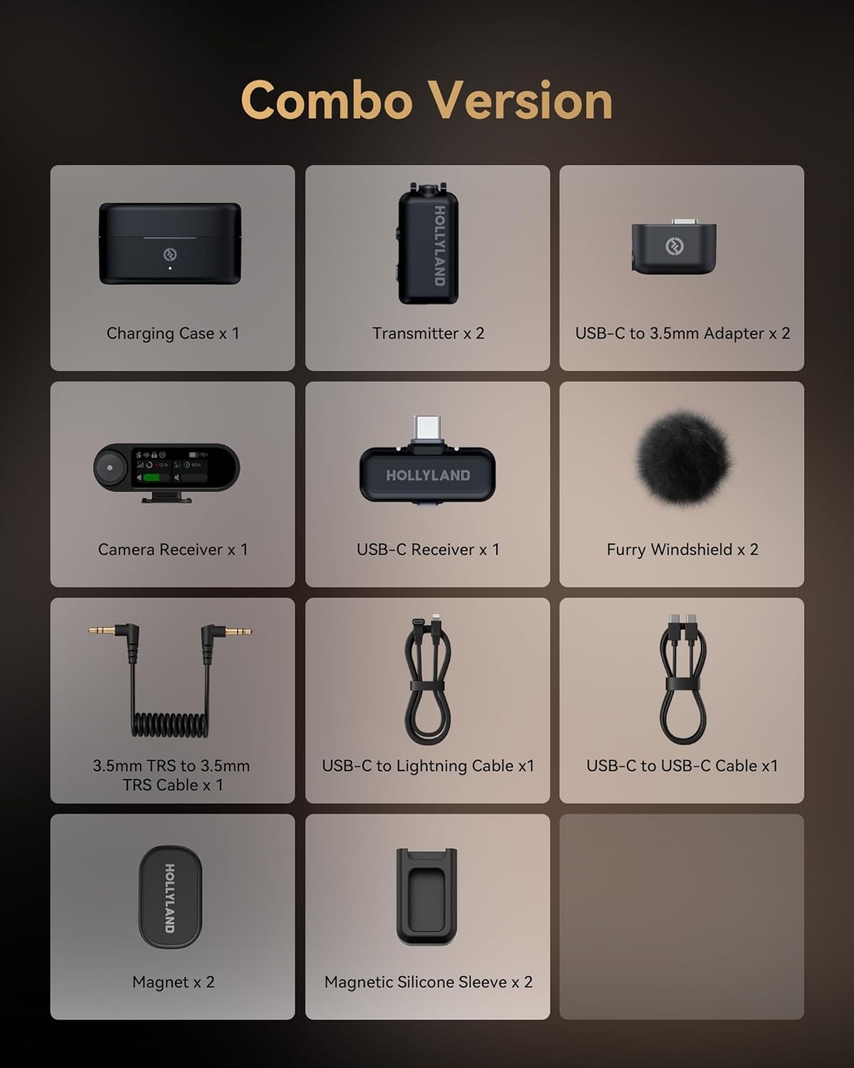 میکروفن بی سیم Hollyland LARK MAX 2 Combo