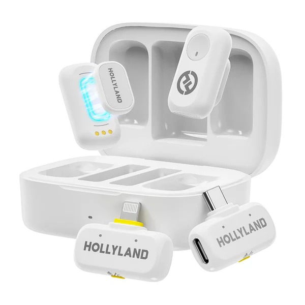 میکروفن بی سیم Hollyland Lark A1 Combo White
