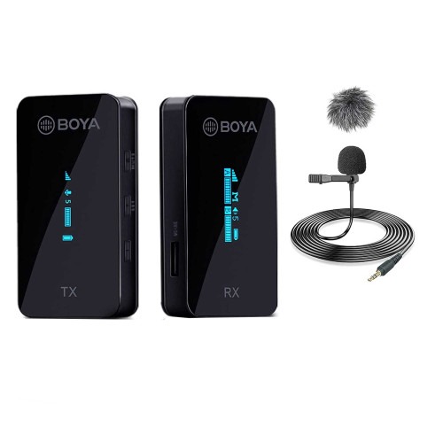 میکروفون یقه ای بی سیم بویا مدل BY-XM6-K1