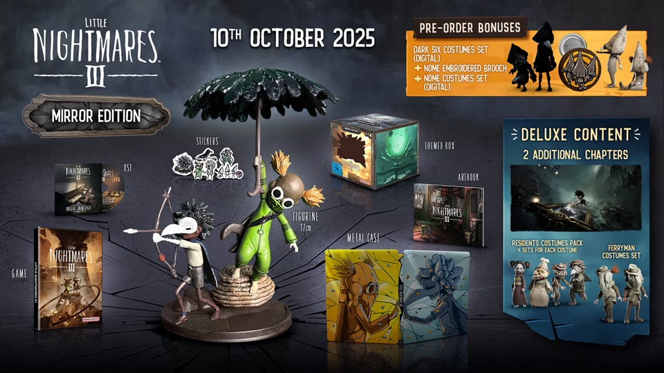 نسخه کالکتور Little Nightmares III Miror Edition برای PS5