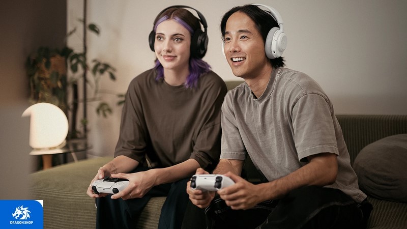 هدست SteelSeries Arctis Nova 3P Black Wireless Playstation Edition هدست SteelSeries Arctis Nova 3P Black Wireless Playstation Edition