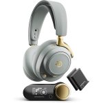 هدست SteelSeries Arctis Nova Elite Sage Gold White