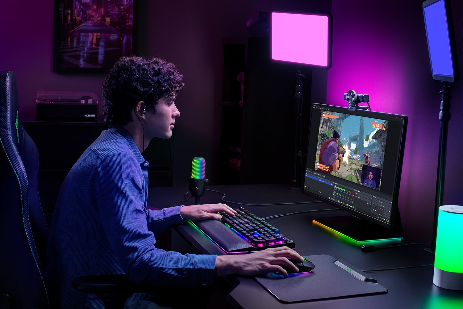 وب کم Razer Kiyo v2