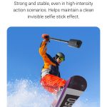 پایه مونوپاد و عکاسی Insta360 114cm Invisible Selfie Stick