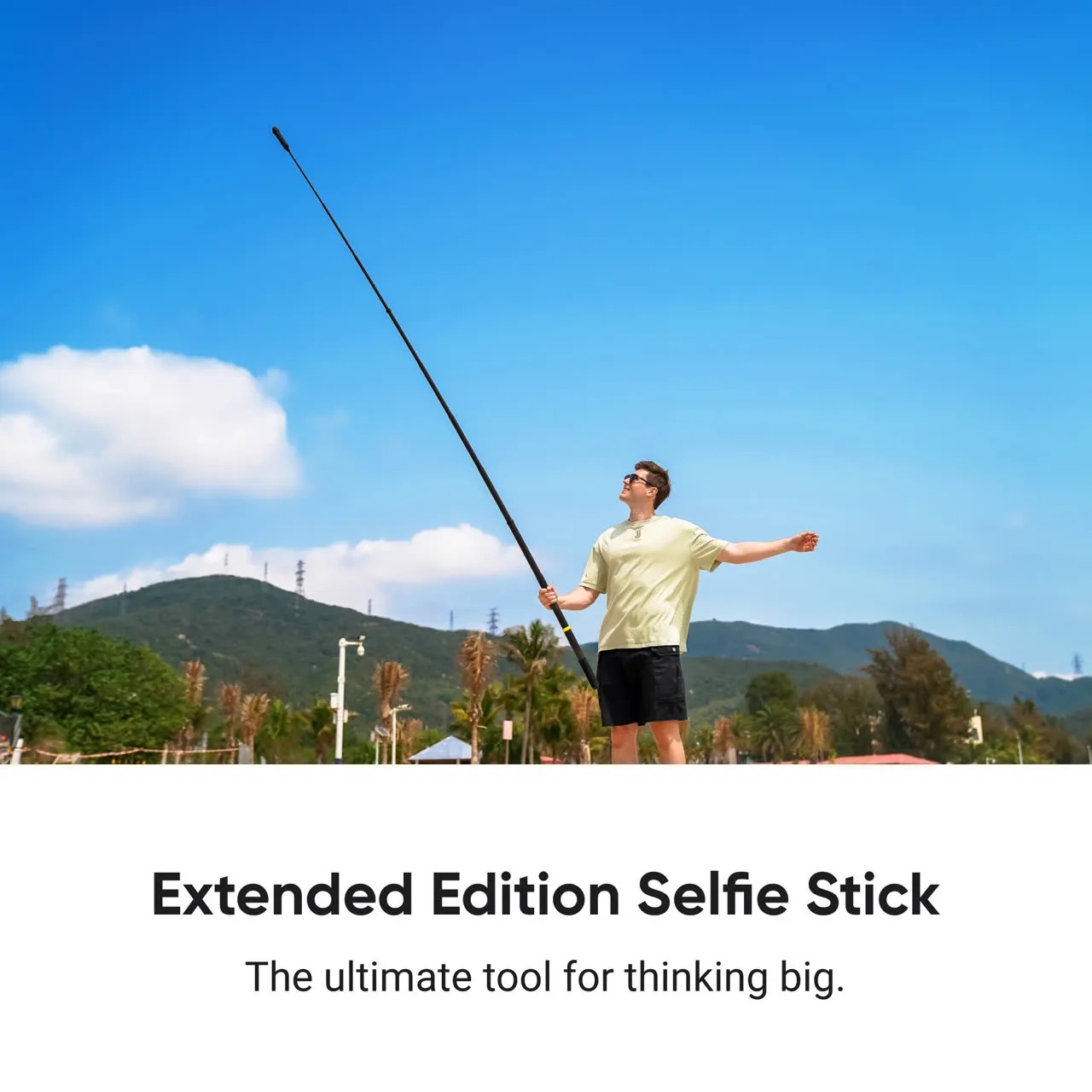 پایه مونوپاد و عکاسی Insta360 Extended Edition Selfie Stick 3M