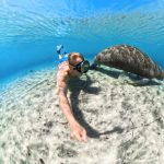 پایه مونوپاد و عکاسی Insta360 X5 Invisible Dive Case