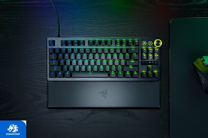 کیبورد Razer Huntsman V3 Pro Tenkeyless 8KHz کیبورد Razer Huntsman V3 Pro Tenkeyless 8KHz
