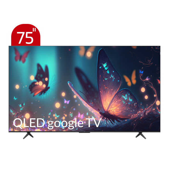 تلویزیون 75 اینچ TCL 75c655 QLED UHD 4K TV