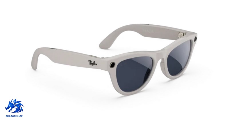 خرید اینترنتی عینک هوشمند Ray‑Ban Meta Skyler Shiny Chalky Gray / Clear to Sapphire Transitions
