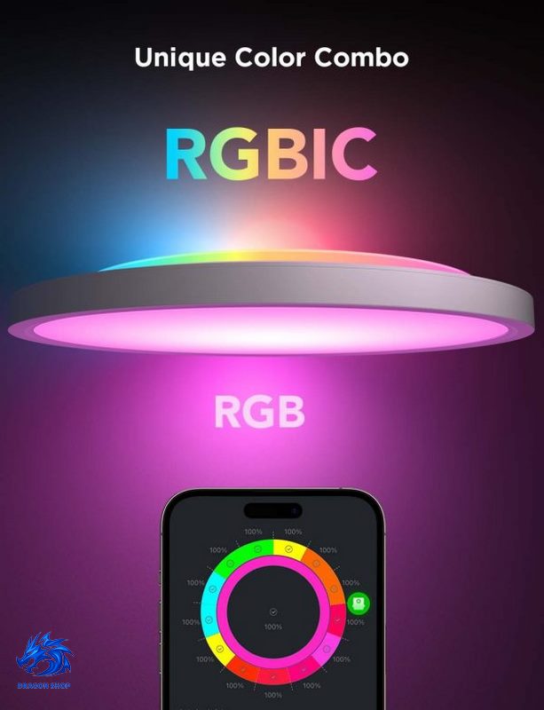 چراغ سقفی هوشمند 30 سانتی Govee Smart Ceiling Light 1S H80A1 چراغ سقفی هوشمند 30 سانتی Govee Smart Ceiling Light 1S H80A1