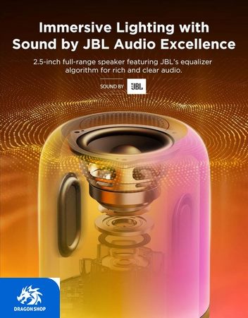 چراغ هوشمند رومیزی Govee Table Lamp 2 Pro x Sound by JBL H6020