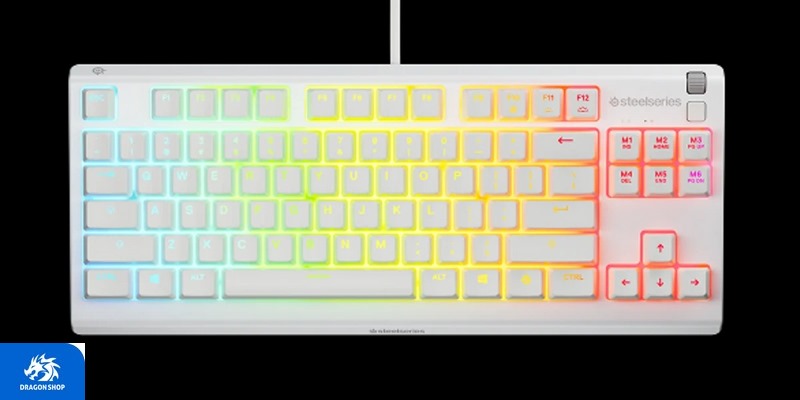 قیمت کیبورد Steelseries Apex 3 TKL White