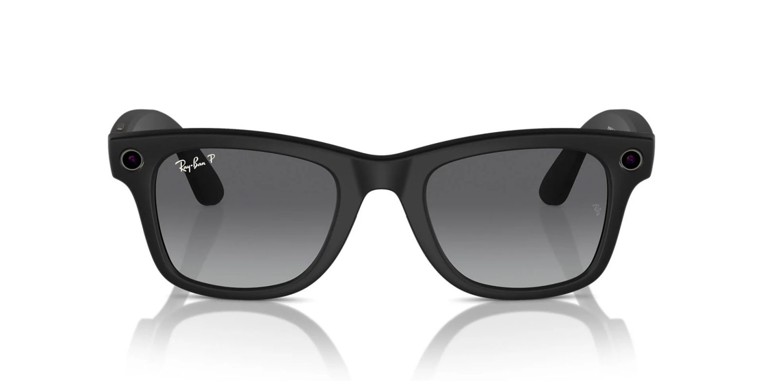 عینک هوشمند RAY-BAN META WAYFARER Matte Black – Graphite Size 53